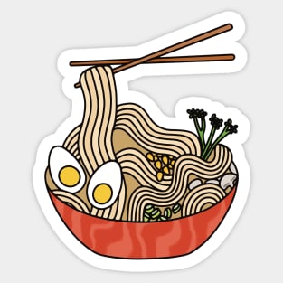 Ramen Noodle Sticker